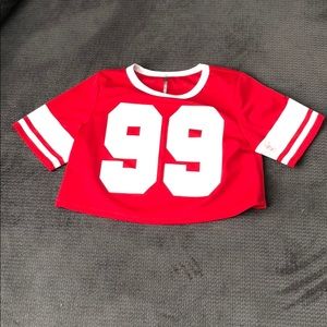 Jersey Crop Top